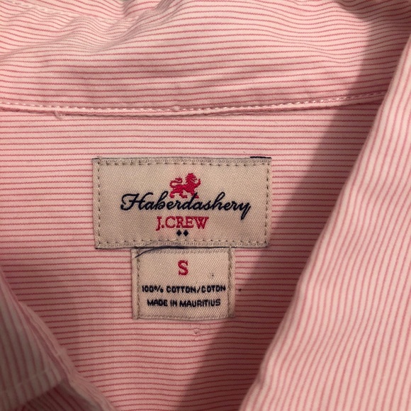 HABERDASHERY by J.crew Pink Button Down 💕😋 - Picture 4 of 5